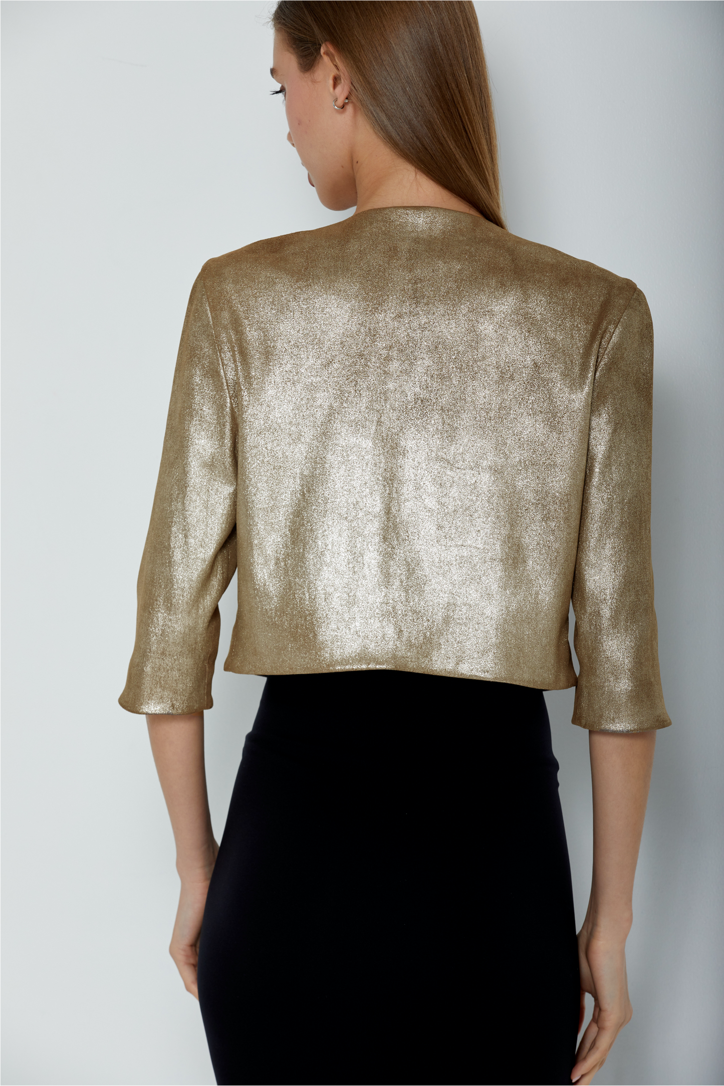 Cropped Cardigan-Prosecco