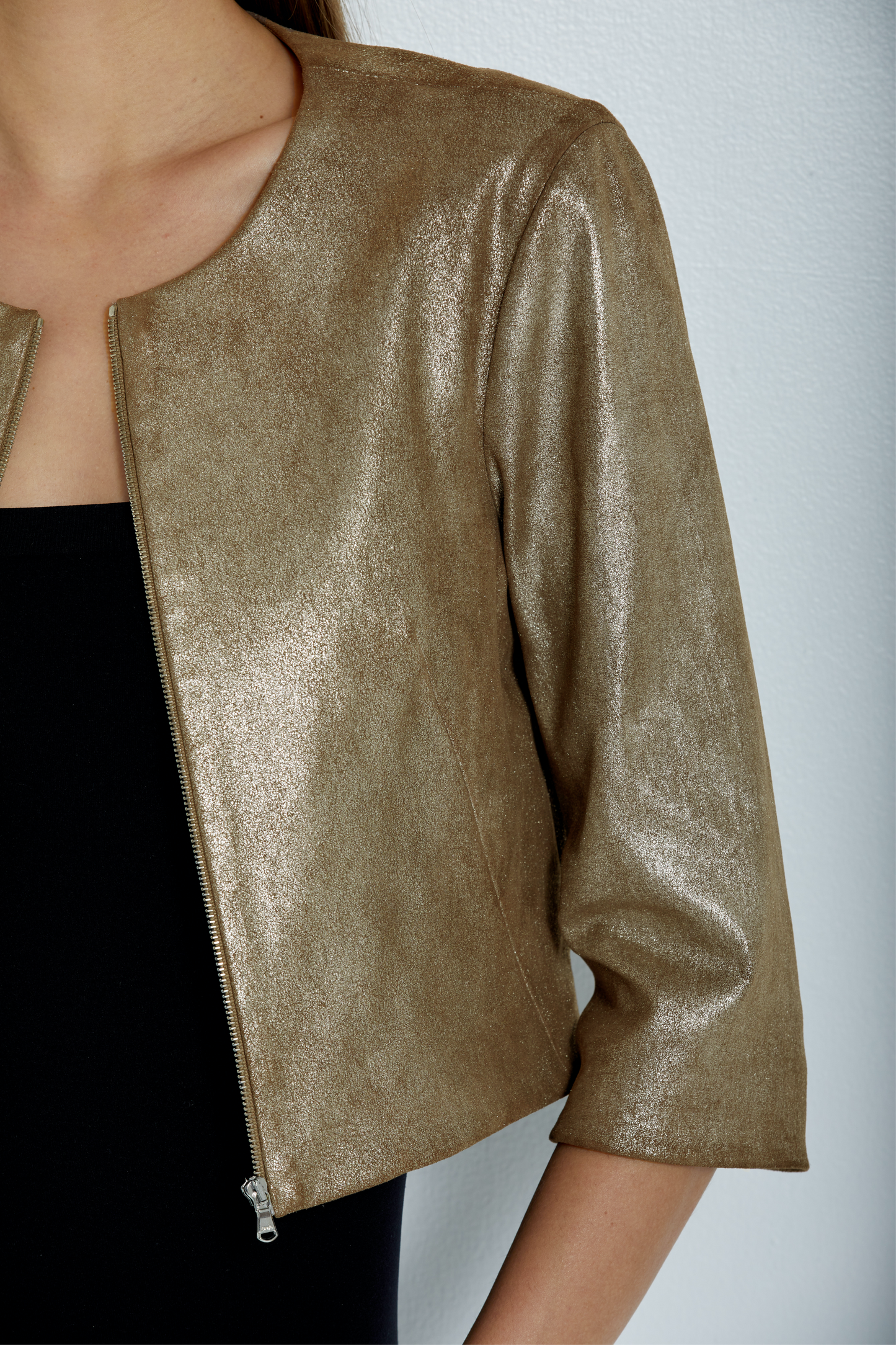 Cropped Cardigan-Prosecco
