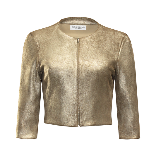 Cropped Cardigan-Prosecco