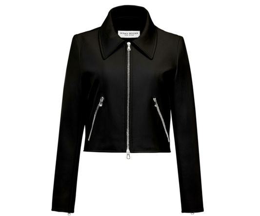 Relaxed Flight Jacket - Black