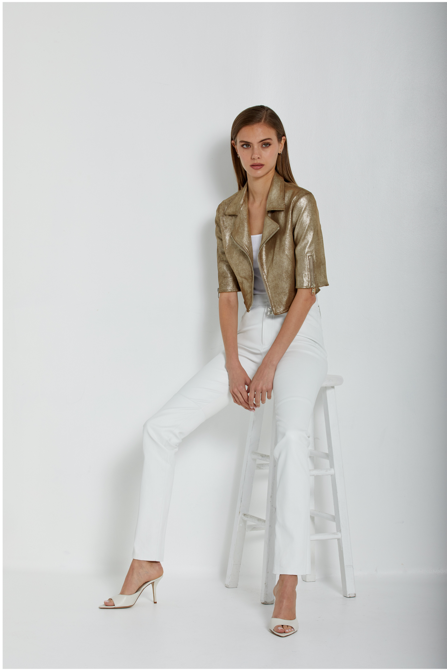 Short Sleeve Moto-Prosecco