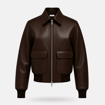 The Airman Jacket - Brown