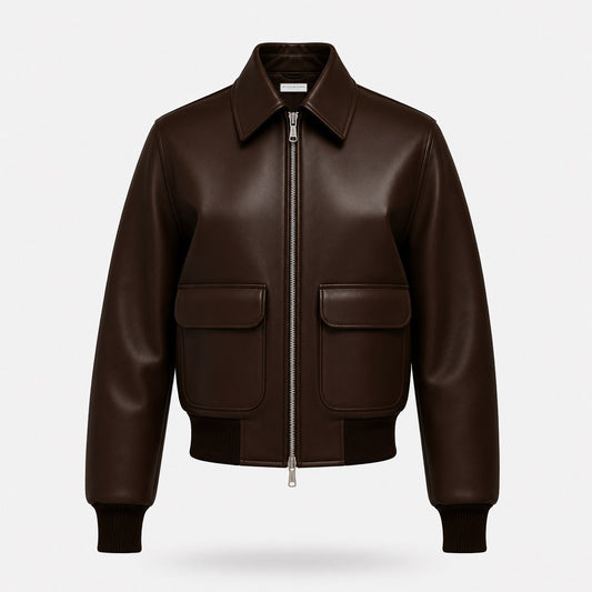 The Airman Jacket - Brown