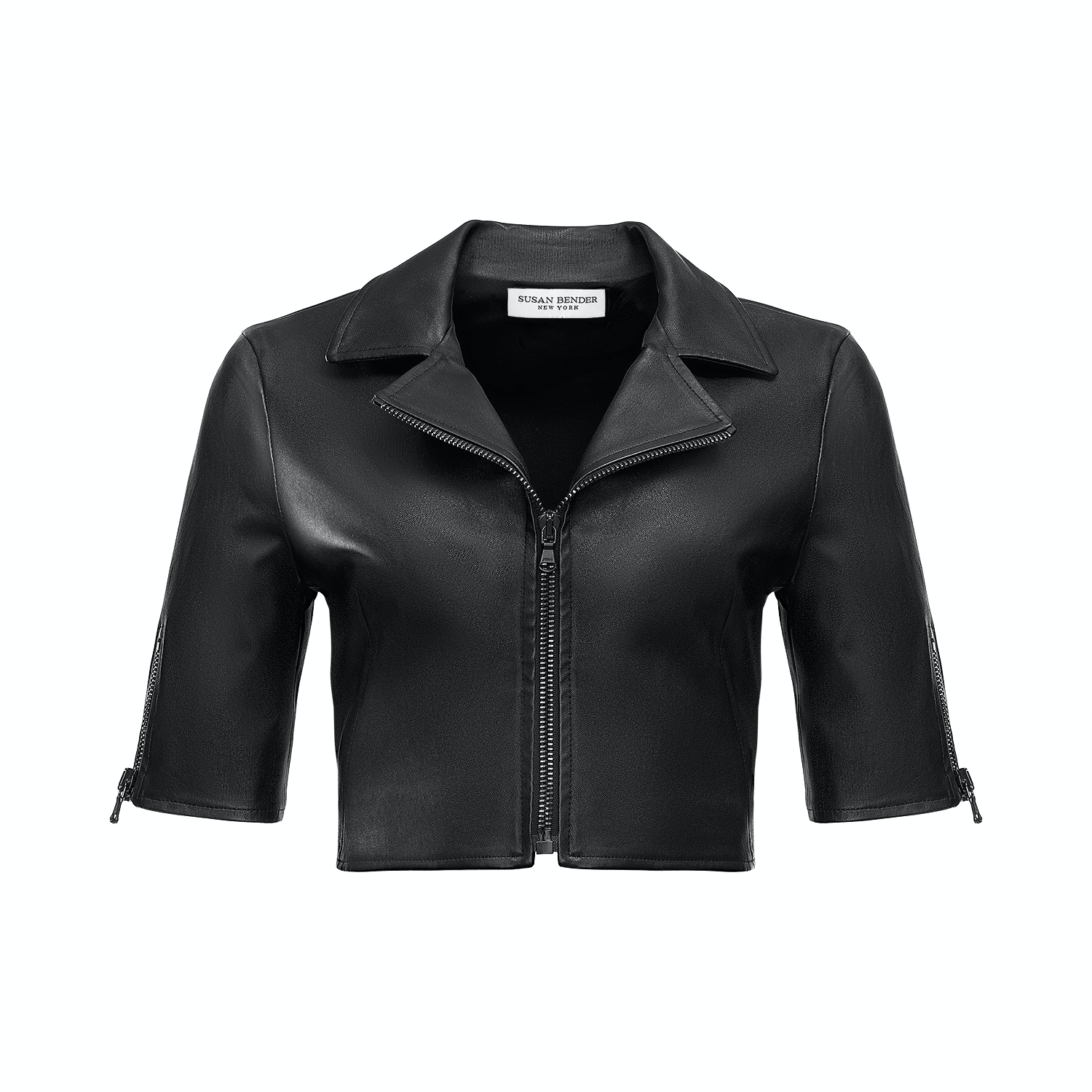 SUWDEE レザー short outer SUWDEE レザー short outer Short Sleeve Moto – Susan Bender