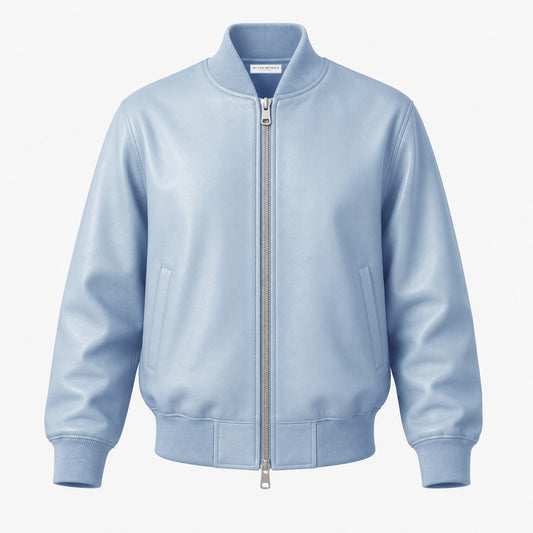 Short Sleeve Bomber - Aerie Blue