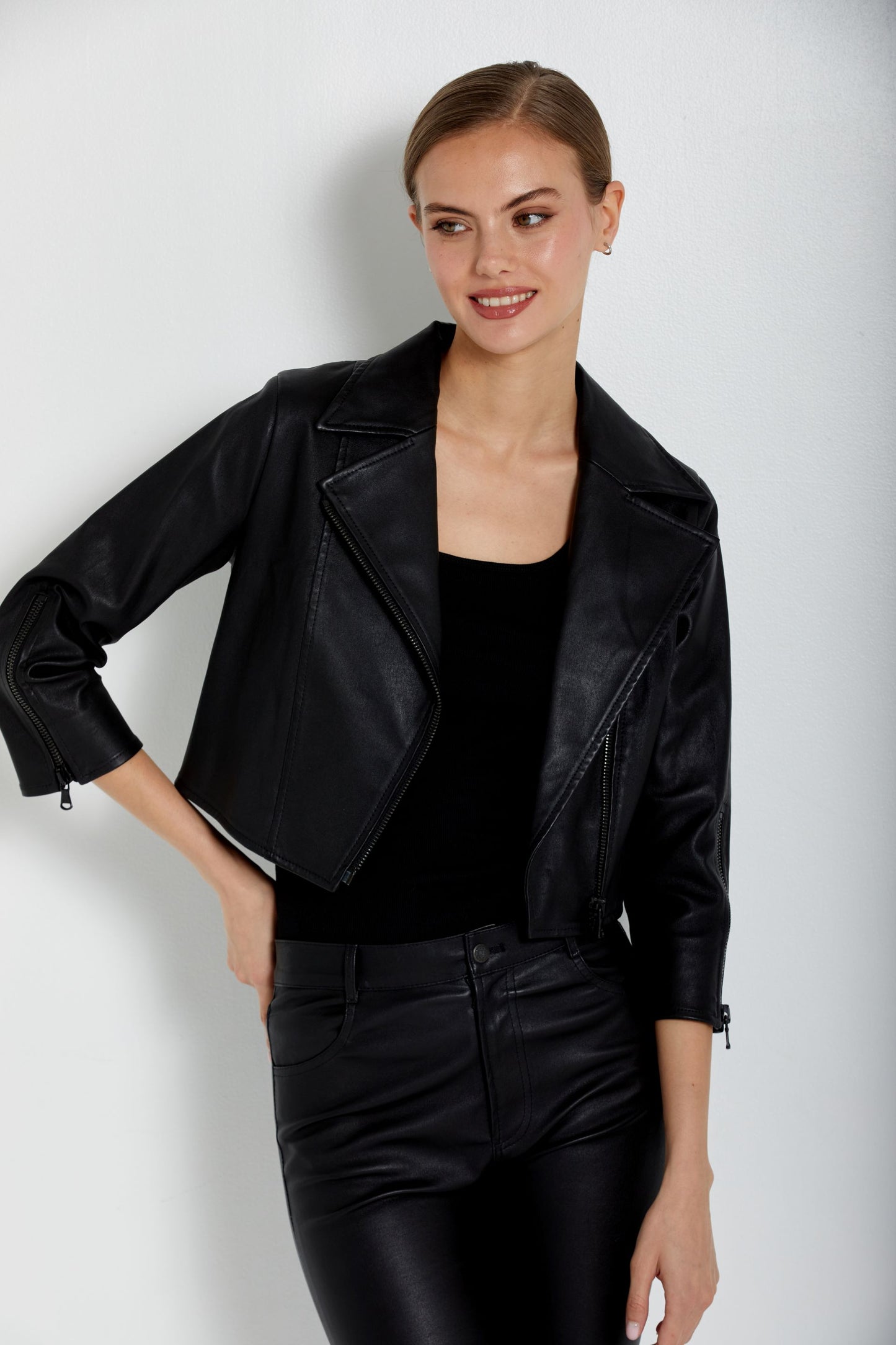 Relaxed Moto-Black